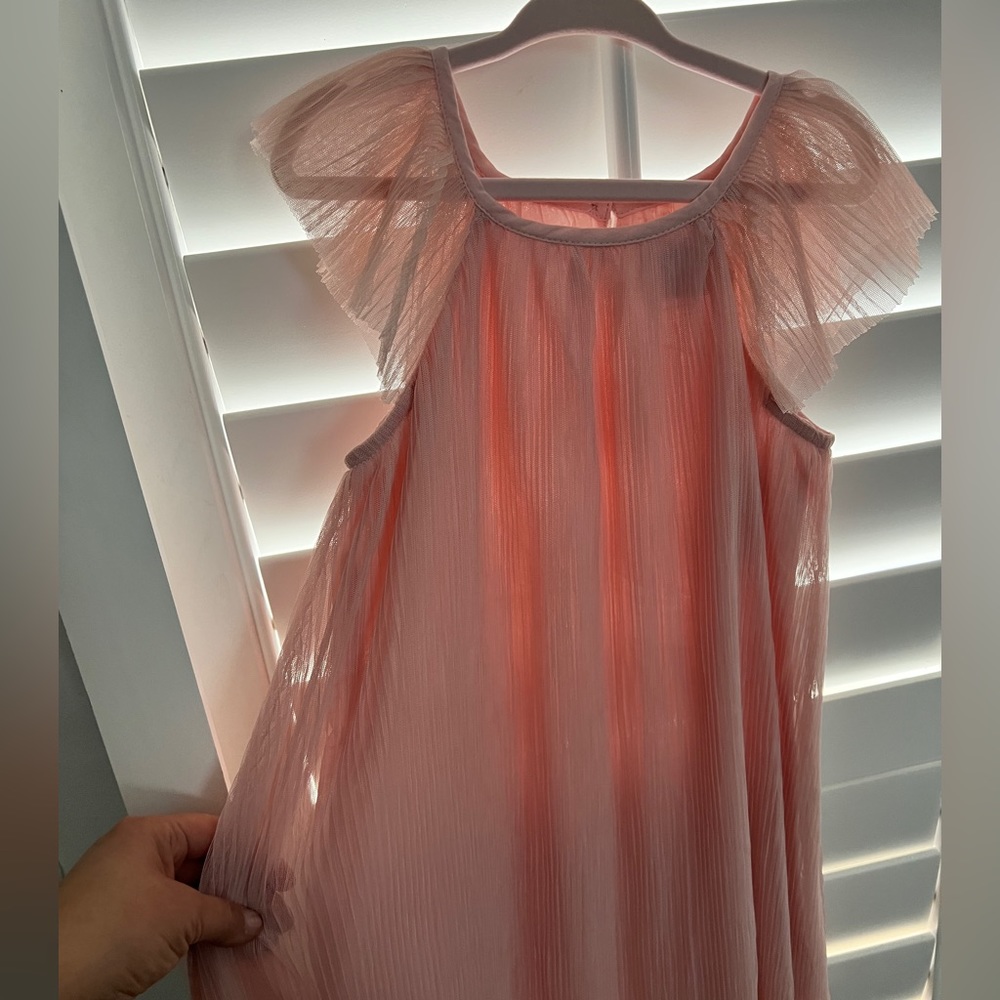 Old Navy Pink Pleated Dress 5t